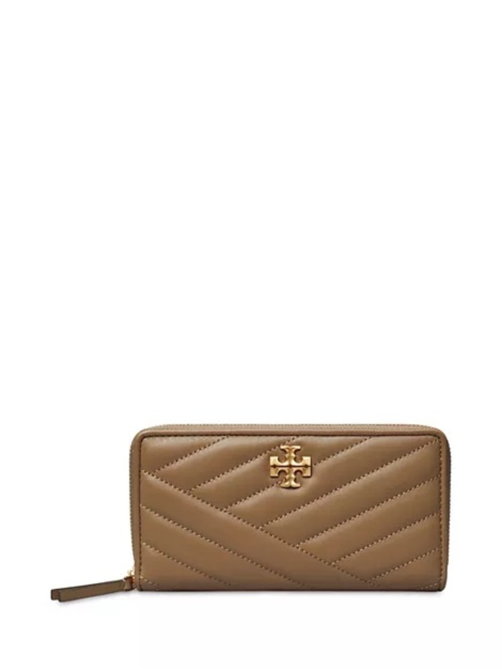Tory Burch Kira Chevron Leather Zip Continental Wallet